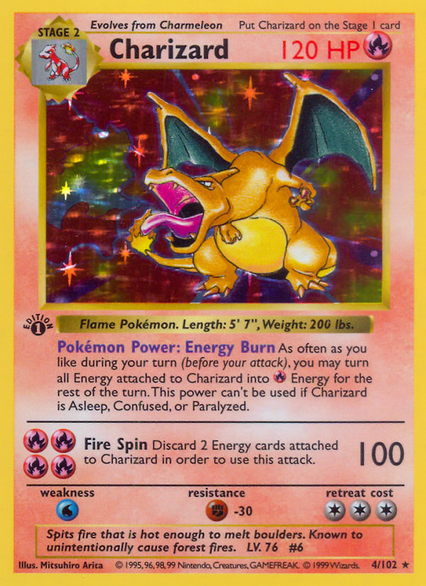 2000 Dark Charizard Holo graded PSA 8